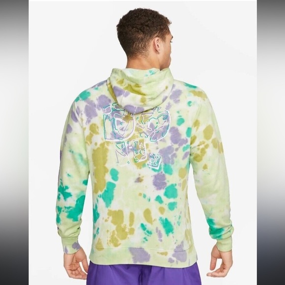 NWT Nike Men Iced Dye Pullover Hoodie Small - Picture 2 of 7
